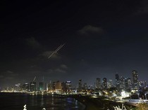 Video: Sirine Meraung saat Rentetan Rudal Iran Hujani Langit Tel Aviv