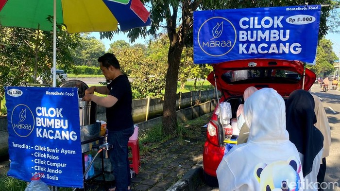 Cilok Maracikebi yang lagi viral di Bandung