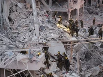 Penampakan Gedung-gedung di Israel Hancur Bak Gaza