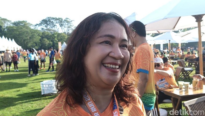 Deputi Kepala Perwakilan BI Bali Butet Linda Helena Panjaitan ketika dijumpai di Lapangan Renon, Denpasar, Bali, Minggu (15/6/2025).