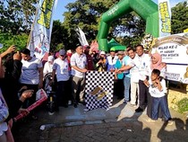 Wujud Dharma Bhakti, Eks Napiter Gelar Jalan Sehat Bareng Ribuan Warga