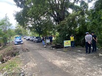 Jalan Poros Soppeng-Wajo Amblas Akibat Longsor, Truk Dilarang Lewat