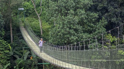 Jembatan Gantung Citarum, Ikon Baru Ekowisata di Bandung Barat