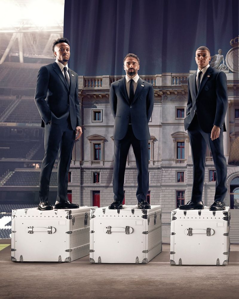 Louis Vuitton jadi sponsor resmi outfit pemain Real Madrid.