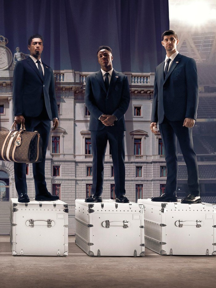 Louis Vuitton jadi sponsor resmi outfit pemain Real Madrid.