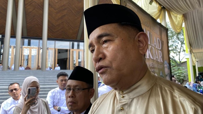 Menko Kumham Imipas Yusril Ihza Mahendra. (Devi/detikcom)