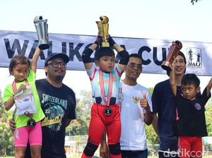 Push Bike Walikota Cup 2025, Jatuh Bangkit Pembalap Cilik demi Garis Finis