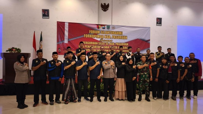 Pesilat di Kabupaten Pasuruan deklarasi damai