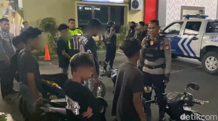 Polisi mengamankan 6 remaja yang kerap melakukan aksi freestyle di Makassar.