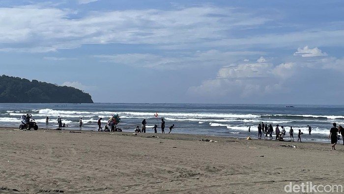 Pos 3 Pantai Pangandaran titik awal remaja Pangandaran tenggelam