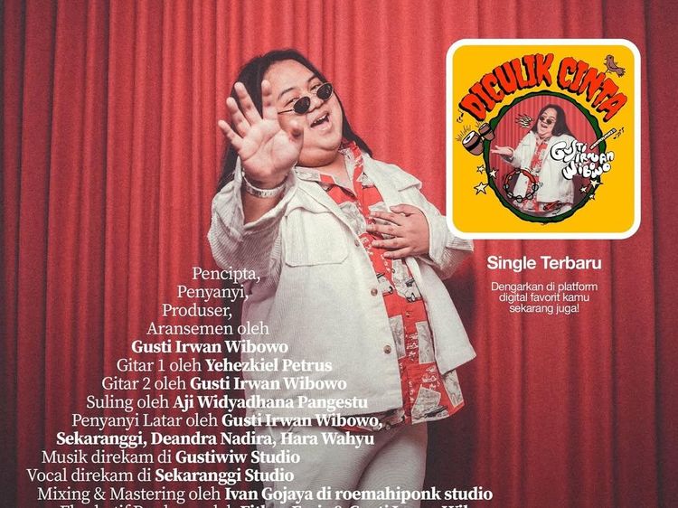 Potret Gusti Irwan Wibowo Gustiwiw Musisi Serba Bisa