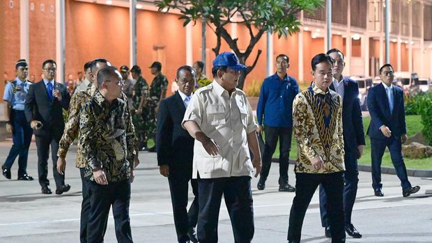 Presiden RI Prabowo Subianto bertolak menuju Singapura