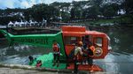 Serunya Akhir Pekan! Anak-Anak Naik Helikopter Air di BKT