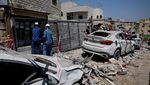 Tamra Terkoyak! Rudal Iran Hantam Permukiman Warga Israel