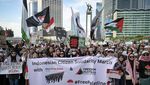 Warga Jakarta Turun ke Jalan, Gaungkan Aksi Global March to Gaza