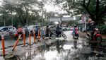 Aksi Warga di Tangsel Gaspol Lawan Arah