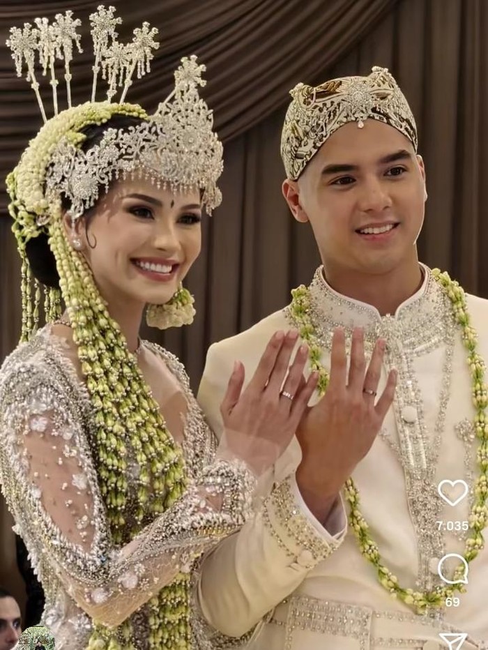 Pernikahan Al Ghazali dan Alyssa Daguise.
