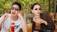 Momen kebersamaan mereka kerap dibagikan di Instagram masing-masing. Keduanya sering berbagi momen saat makan bersama di restoran. Foto: Instagram Al Ghazali & Alyssa Daguise