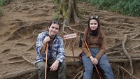 Dul Jaelani dan Tissa Biani punya hobi dan kesenangan yang sama kalau sudah beraktivitas di alam. Foto: dok. Instagram Dul Jaelani dan Tissa Biani