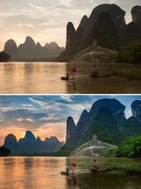 Foto Sebelum dan Sesudah Edit Photoshop
