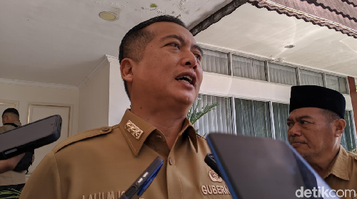 Gubernur Nusa Tenggara Barat Lalu Muhammad Iqbal, Senin (16/6/2025). (Ahmad Viqi/detikBali).