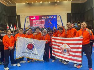 Tim Hapkido Jakarta Gemilang di Kejuaraan ASEAN