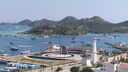 Kapal-kapal wisata berlabuh di Pelabuhan Marina Waterfront Labuan Bajo, Manggarai Barat, Senin (16/6/2025). (Ambrosius Ardin/detikBali)