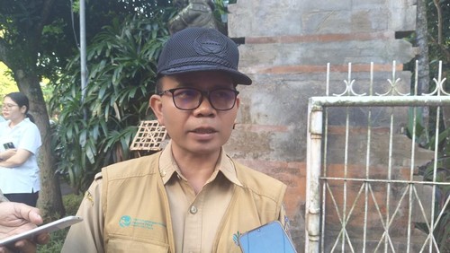 Kepala Dinas KLH Bali, I Made Rentin, saat dijumpai di kantor Pusat Pengendalian Lingkungan Hidup Wilayah Bali dan Nusra, Senin (16/6/2025). (Ni Made Lastri Karsiani Putri/detikBali)