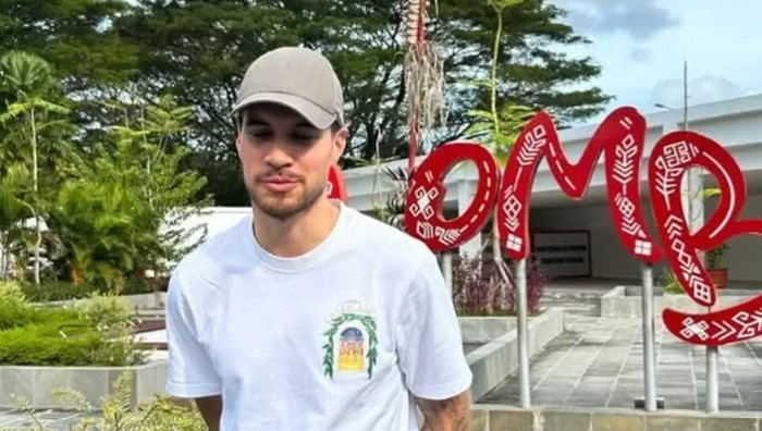 Kevin Diks di Lombok.