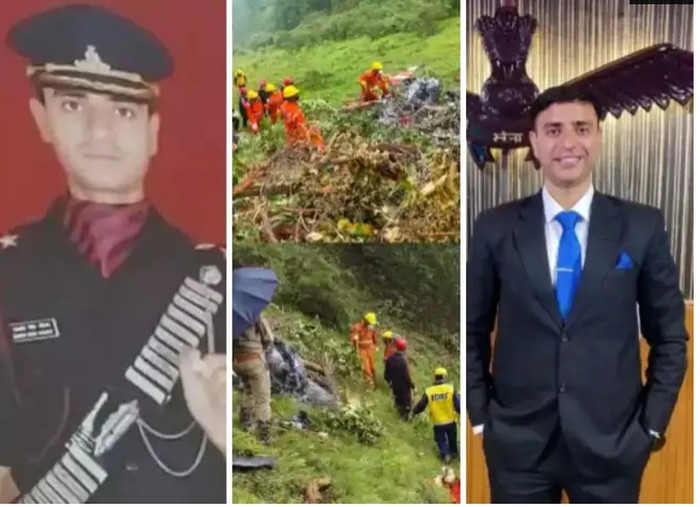 Letnan Kolonel Rajveer Singh Chauhan, pilot helikopter India yang kecelakaan di Himalaya