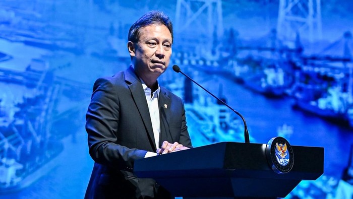 Menteri Kesehatan RI Budi Gunadi Sadikin di International Conference on Infrastructure (ICI) 2025 di Jakarta Convention Center, Rabu (11/6).