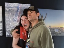 Natasha Ryder Ketemu Orlando Bloom di Prancis, Ini Lo Isi Obrolan Mereka