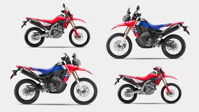 New CRF250 Rally dan New CRF250 L