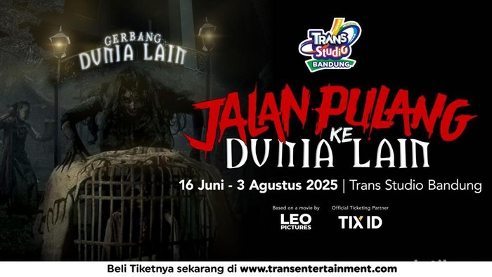 Nikmati sensai Jalan Pulang ke Dunia Lain di Trans Studio Bandung
