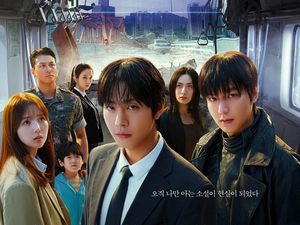 7 Poster Karakter Film Omniscient Reader, Lee Minho-Ahn Hyo Seop