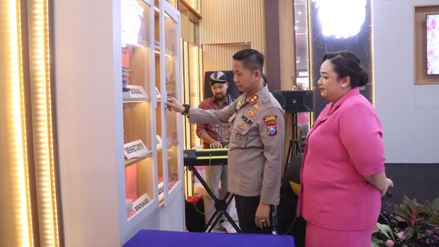 Peluncuran kantor baru Bhayangkari Bojonegoro.