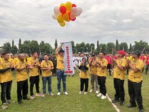 Pencarian Bibit Sepakbola Ramaikan Hari Bhayangkara ke-79 di Magetan