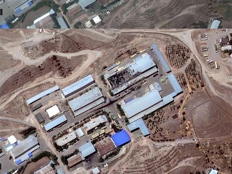 Penampakan Fasilitas Nuklir Iran yang Diserang Israel