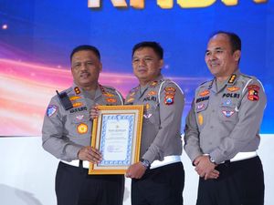 Polres Bangkalan Raih Penghargaan Kakorlantas Polri