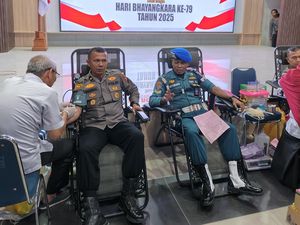 Donor Darah di Polres Dumai Ramai Diikuti Warga, Wujud Kesadaran Berbagi