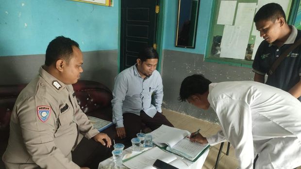 Polres Kampar menggelar donor darah jelang HUT Bhayangkara ke-79