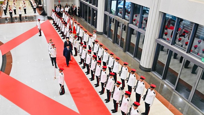 Presiden Prabowo Subianto bertemu Presiden Singapura, Tharman Shanmugaratnam.