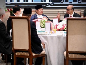Makan Siang Bareng Presiden Tharman, Prabowo Ungkap Kedekatan dengan Singapura