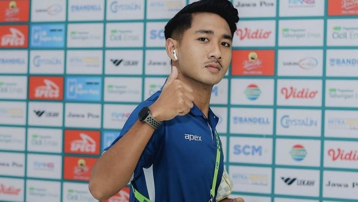 Gelandang PSIM Jogja Savio Sheva. Senin (16/6/2025), ia mengumumkan bertahan bersama Laskar Mataram.
