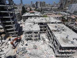 Israel Dihujani Rudal Iran, Begini Before-After Keadaannya