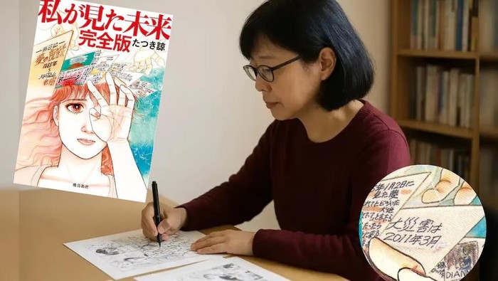 Seniman manga yang sering menggambarkan ramalannya lewat komik memprediksi bencana terjadi pada 5 Juli 2025 di Jepang. Dia adalah Ryo Tatsuki yang kerap dijuluki sebagai Baba Vanga-nya Jepang.
