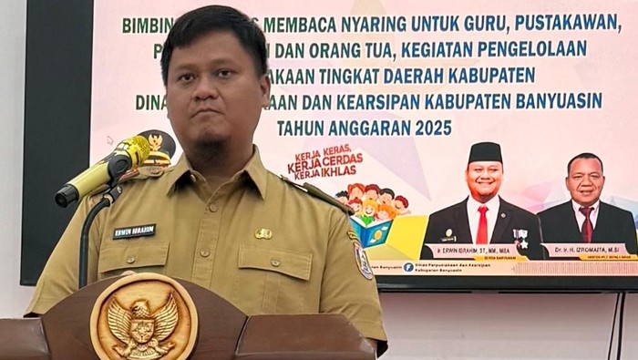 Sekda Banyuasin Erwin Ibrahim