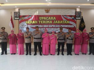 Kapolres Pasuruan Tekankan Antisipasi Gangster dan Narkoba Saat Sertijab