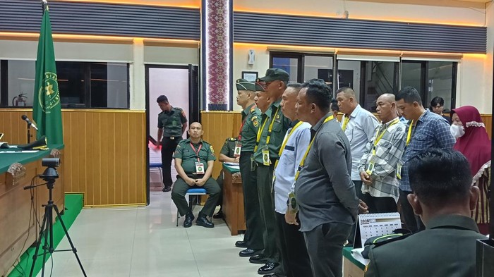 Sidang penembakan tiga polisi Way Kanan Lampung hadirkan 11 saksi