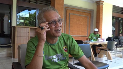 Wakil Ketua DPRD Bali, Ida Gede Komang Kresna Budi, saat ditemui di Buleleng, Senin (16/6/2025). (Wijaya Kusuma/detikBali)